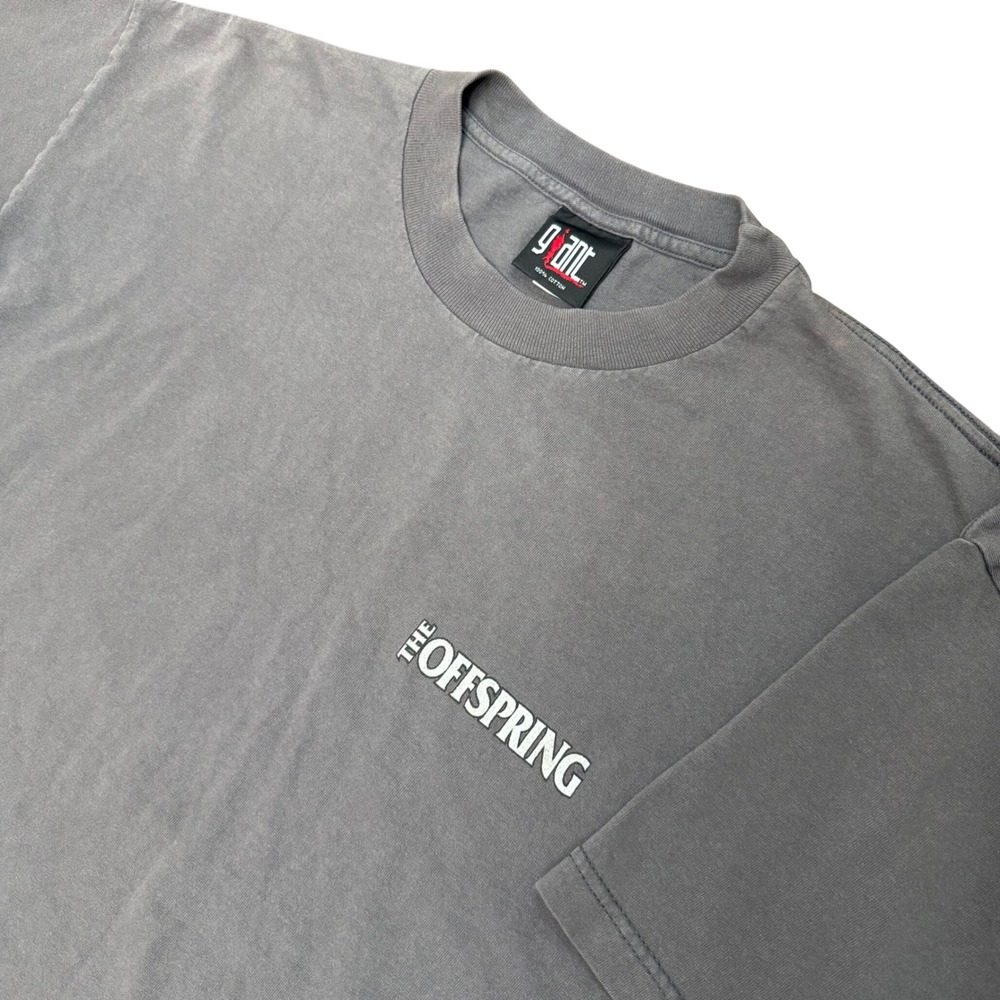 Giant The‎ Offspring Tee Mens XL Gray 1999 Americana Tour Band Tee Vintage USA